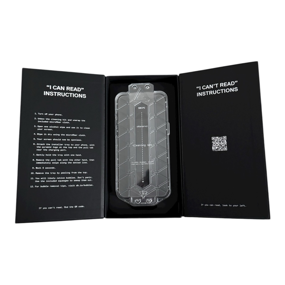 dbrand Prism 2.0 Tempered Glass Screen Protector for‎ iPhone 15 Pro Max
